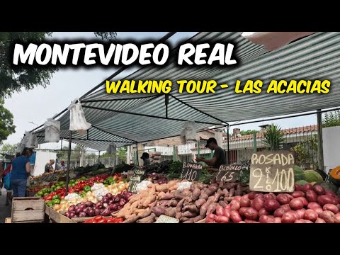 🇺🇾 Así es una FERIA barrial en Montevideo | LAS ACACIAS