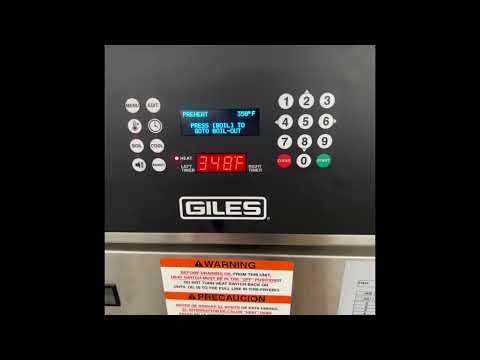 Giles EOF-24 start up