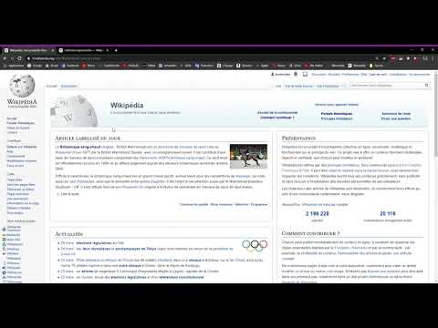 Tutoriel Wikipedia 1 - Création rapide