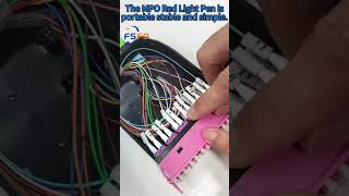 MPO Red Light Pen: Portable, Stable & Simple