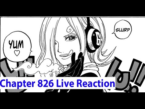 One Piece Manga Chapter 826 Live Reaction - Sanji's Siblings & Jinbei?!?!