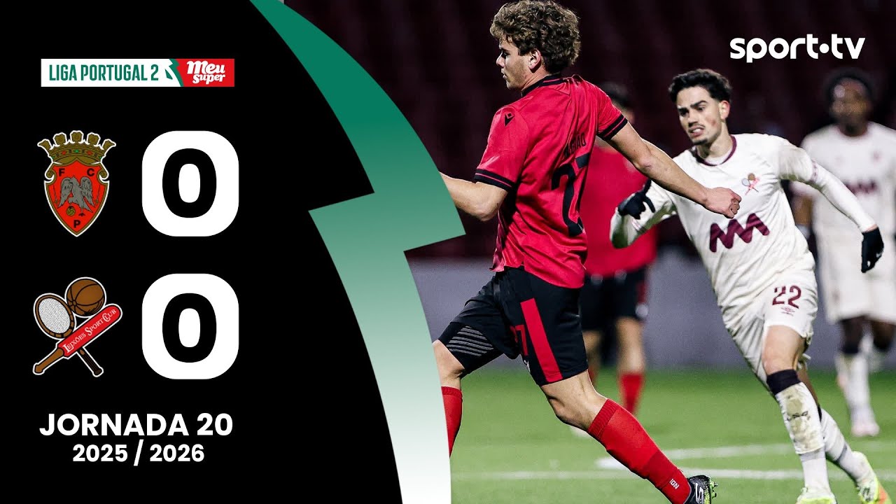 Penafiel vs Leixões SC Highlights