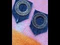 Denim Jeans Jewellery How To Make Jewellery By Using Jeans Bestfromwaste Mycreation Zerowaste