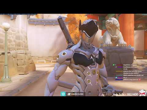 Overwatch Fastest Genji God Necros Showing His Gameplay Tricks