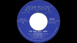 1950 HITS ARCHIVE: The Third Man Theme - Anton Karas (his original #1 version)