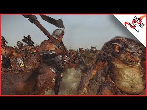456 DRAGON OGRES vs 912 TROLLS - Total War: WARHAMMER