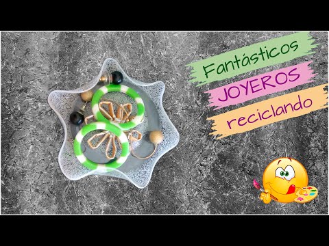 Crea unos joyeros usando materiales que ibas a tirar
