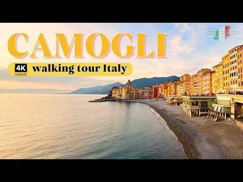 Camogli virtual walking tour 🇮🇹 Discover the real hidden gem of Italy!
