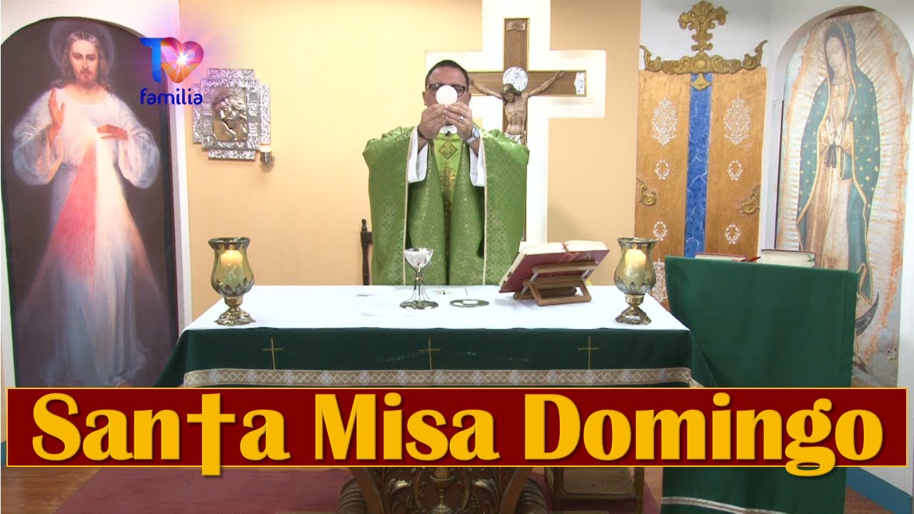 SANTA MISA DOMINGO 29 OCTUBRE 2023 PADRE ENRIQUE YANES - TVFAMILIA Comparte este Tesoro