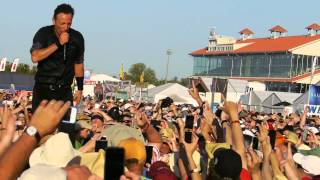 Bruce Springsteen  with Tenth Avenue Freeze Out@JazzFest 2014 New Orleans