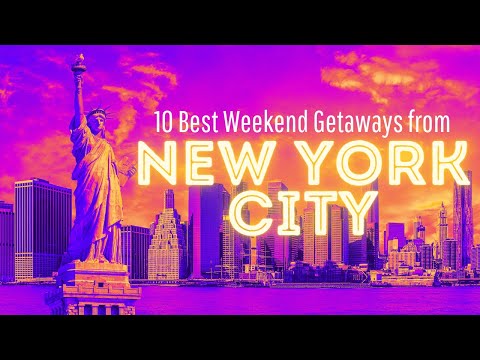 10 Best Weekend Getaways from NYC | Music by Suffering Paradise by Lasse Lyx feat. Christine Smit