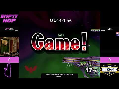 Figa (Captain Falcon) vs. Odin (Marth) - Melee Singles Pools - Empty Hop
