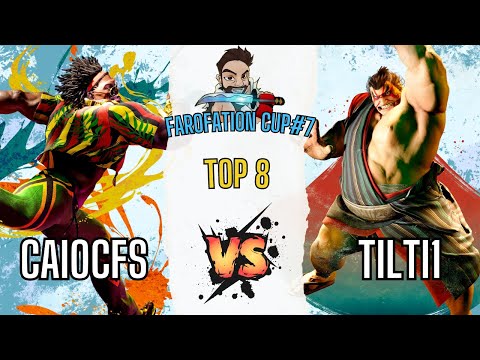 SF6 👊 CaioCfs (Dee Jay) vs Tilti1 (E. Honda) 👊 Farofation Cup #7 - Top 8