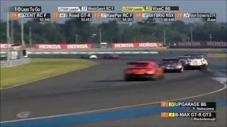 SUPERGT 第6戦 クラッシュシーン