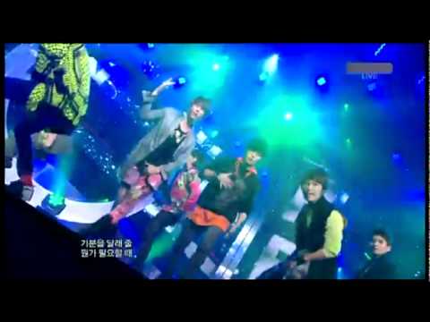 Super Junior Comeback Stage in Music Core