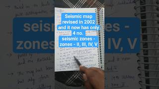 Seismic Zones in India-Zone-II to Zone V. #earthquake #earthquakeresistantdesign #civilengineering