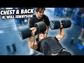 INSANE CHEST & BACK WORKOUT ft Will Tennyson | Natural Bodybuilding