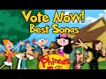 Let S RANK PHINEAS AND FERB S SONGS Together Closed