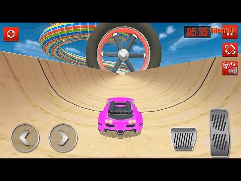 Mega Ramp Car Stunts Racing Impossible Tracks 3D #3 - Android Gameplay