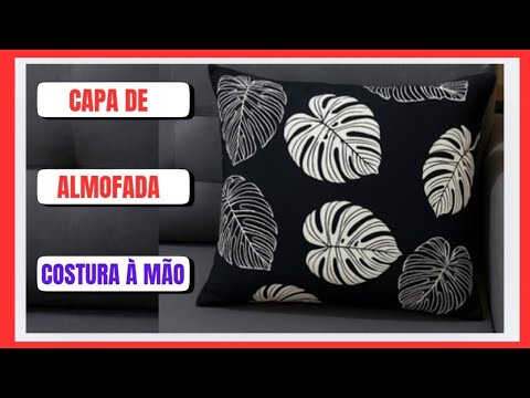 Hand-stitched Overlapping Cushion Cover – Complete Tutorial.