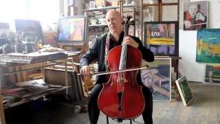 Painter Simon Kramer meets cellist Ernst Reijseger