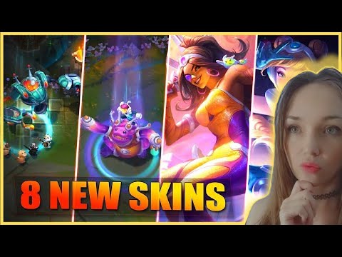 All NEW Space Groove Blitzcrank Nunu Nasus Rumble Lux Samira Lulu - League of Legends
