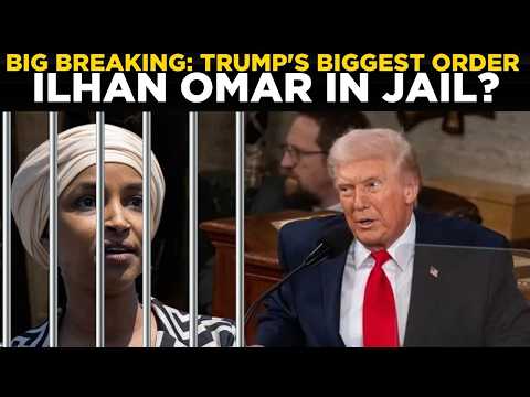 US NEWS LIVE: Ilhan Omar In Jail? Trump’s Explosive Attack on Ilhan Sparks Uproar | Trump vs Ilhan