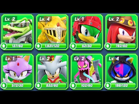 Sonic Forces Speed Battle - 8 Special Chracters Running - 47 Chracters Unlocked (android, iOS) Game