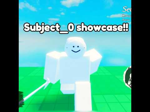 Subject_0 Jason Skin Showcase! #forsaken #roblox