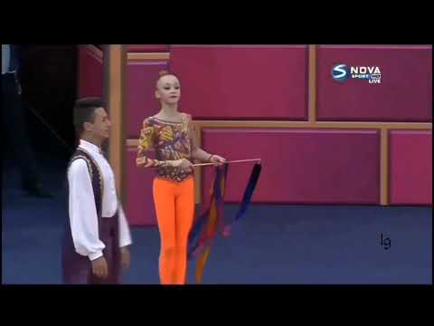 Khrystyna Pohranychna Ribbon AA World RG Championships Baku 2019