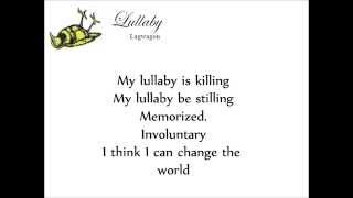 lullaby -  lagwagon lyric video