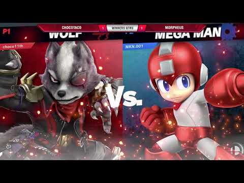 VS Weekly 6/13/19 - Winners Qtrs - ChocoTaco (Wolf) vs Morpheus (Mega Man) - SSBU