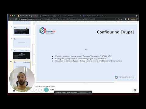 MAKERS & BUILDERS - Building multilingual websites with Gatsby and Drupal