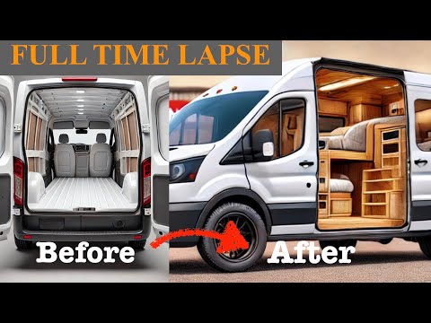 DIY: Building a Mobile Home in 3 Months in a Leroy Merlin Parking