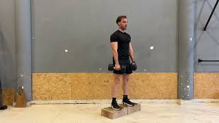 Deficit DB Romanian Deadlift