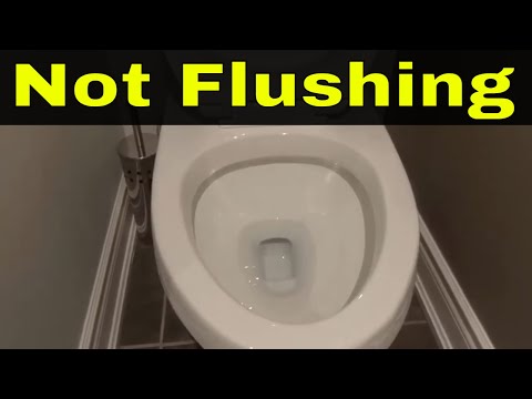 Toilet Not Flushing Properly But Not Clogged-Easy Fix