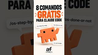 8 comandos grátis para facilitar sua vida no Claude Code