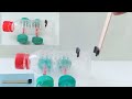 Magnet Car Diy MAGNETIC CAR WITH PLASTIC BOTTLE