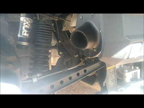 Yamaha RMAX 1000 Dynojet PV3 tune from Weller and Hunterworks exhaust tip teaser