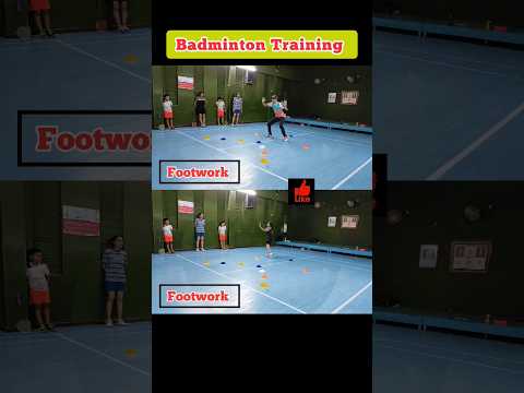 4 - Corner Footwork #shorts #badminton #footwork