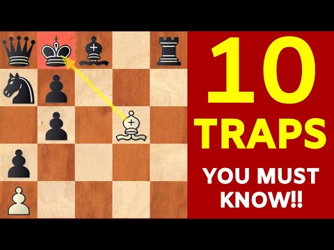 10 Opening Traps Every Chess Player Should Know!