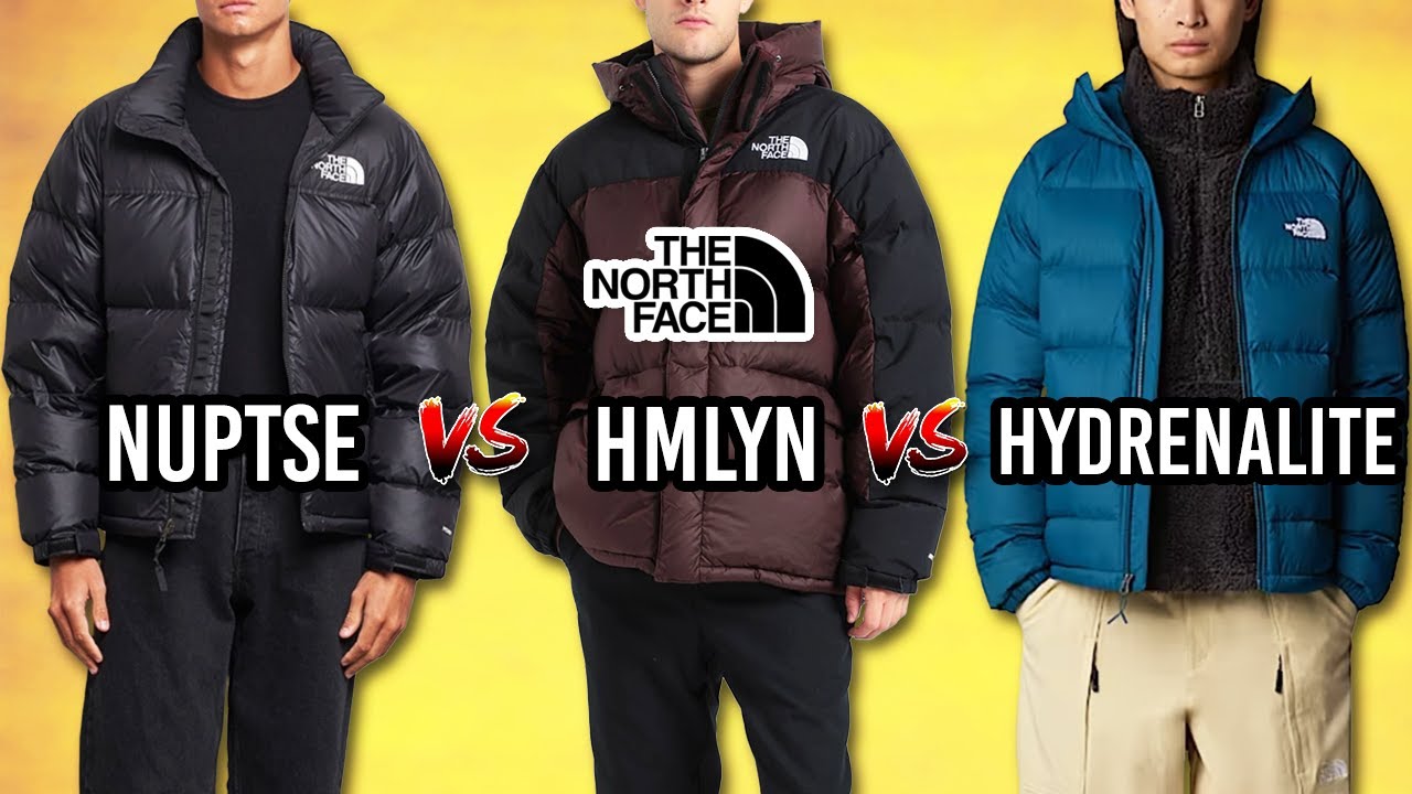 Which North Face Down Jacket Is BEST? ('96 Retro Nuptse vs HMLYN vs Hydrenalite)