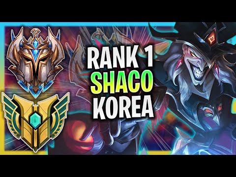 RANK 1 SHACO IN THE WORLD! | RANK 1 SHACO JUNGLE GAMEPLAY | RANK 1 SHACO GUIDE