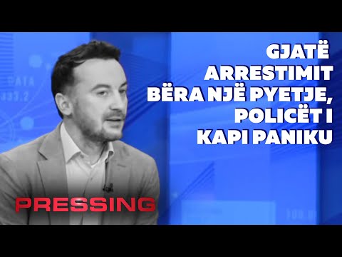 Molliqaj: Gjatë arrestimit bëra një pyetje, policët i kapi paniku | T7