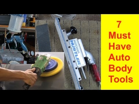 7 Must Have Auto Body and Paint Tools
