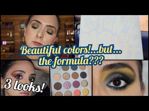 *NEW* Morphe 2 Maddie Ziegler Changement Eyeshadow Palette - 3 Looks and Swatches!