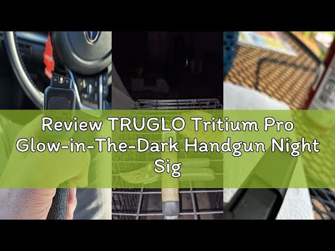 TRUGLO Fiber-Optic Night Sights: Brightest Aiming Points