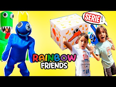 ¡La Casa del Terror de RAINBOW FRIENDS es REAL! Ideas Halloween 2024
