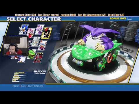 Team Sonic Racing Adventure Mode playthrough pt6 - Into the Dunes and Ice INSIDE a Volcano?