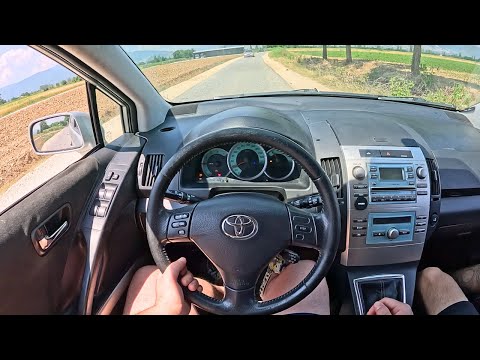 Toyota Corolla Verso 2.2 2006 [136Hp] - POV TEST DRIVE